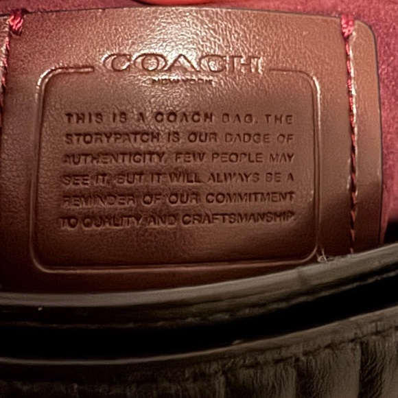 COACH Deco Quilted Handbag - Picture 7 of 7